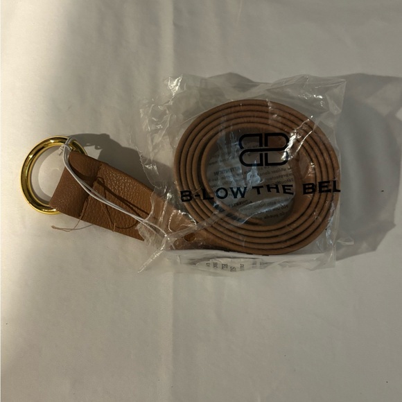 Below The Belt Accessories - B-Low the Belt Brown Leather Belt